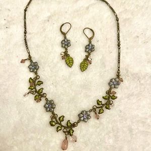 Cookie Lee Pendant and earrings